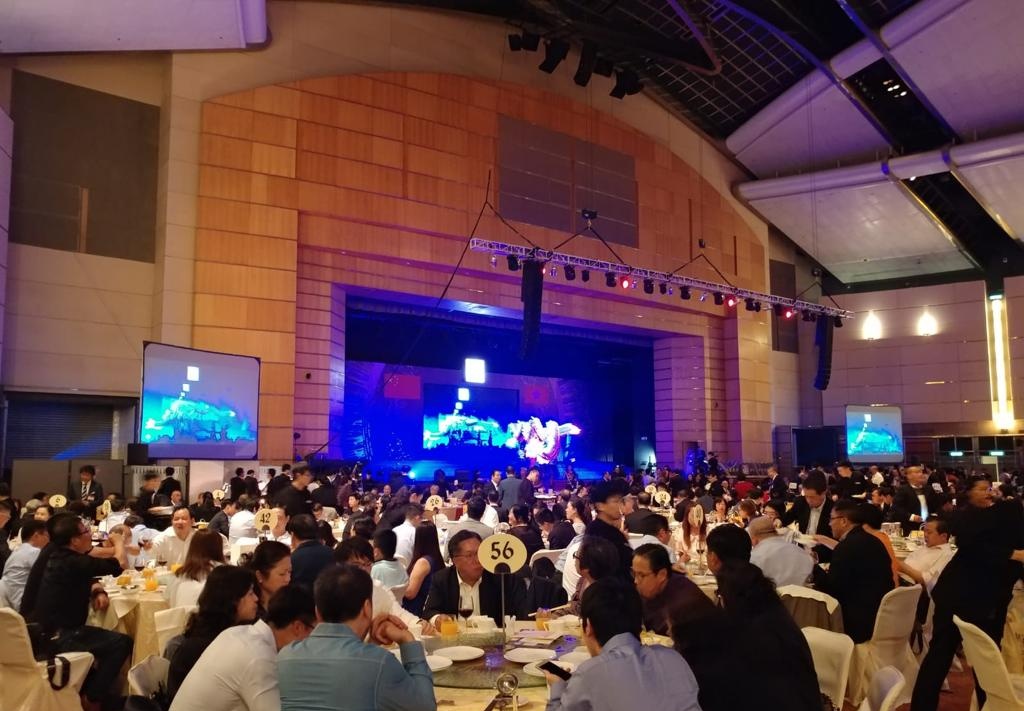 AV sound and broadcasting system installation — professional on-site supervision