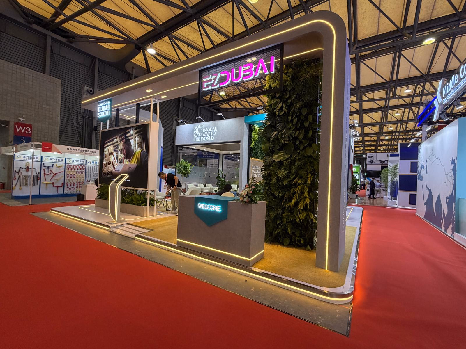 China Transport Logistic 2026 Shanghai booth built by Aplus